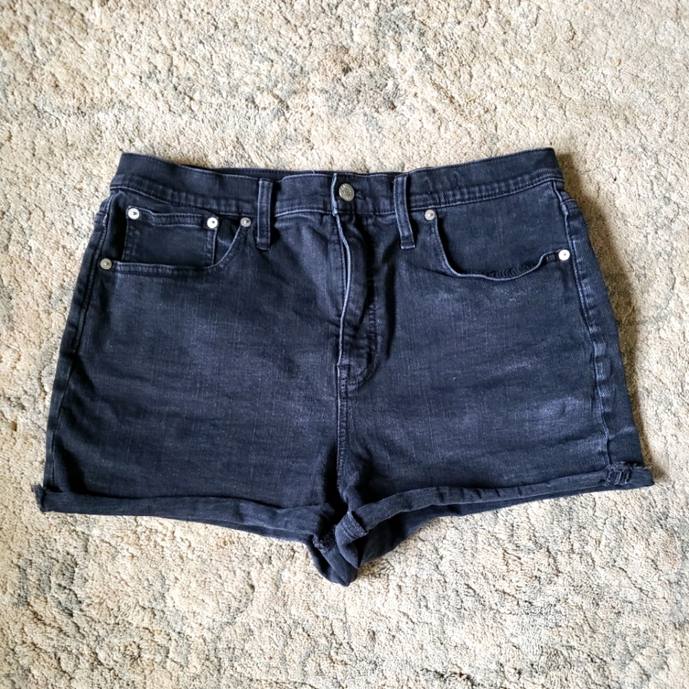 Madewell High Rise Denim Shorts Size 31